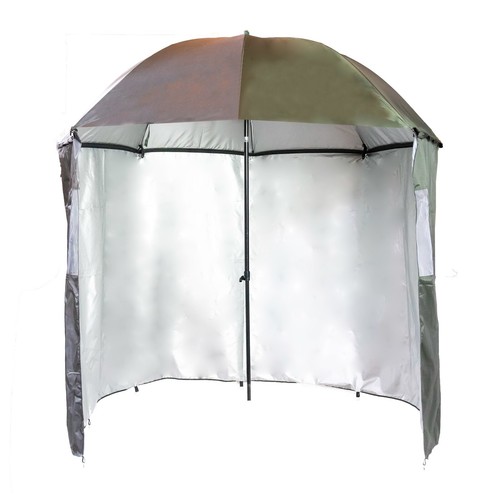 Fishing umbrella with wind - with,