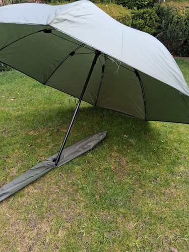 Green fishing umbrella - umbrella, brand